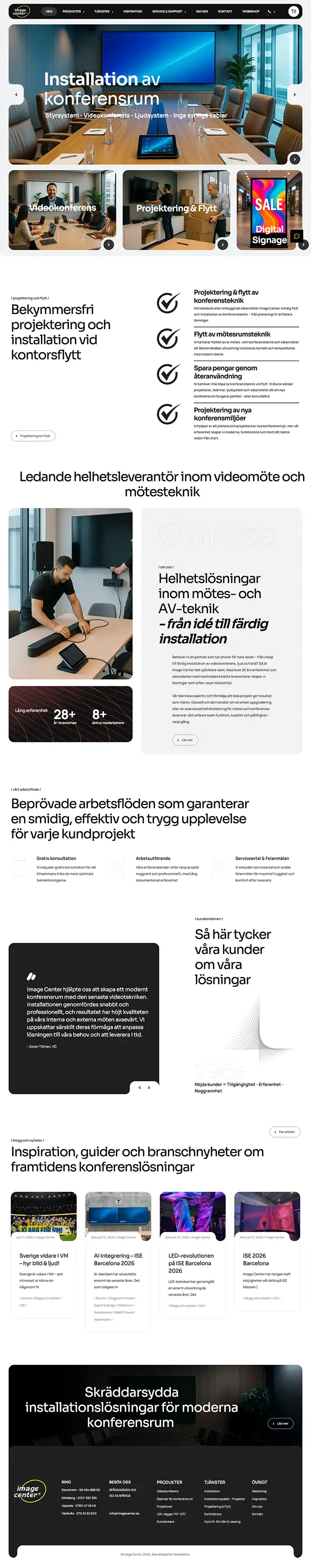 Modern WordPress Redesign with Enhanced SEO