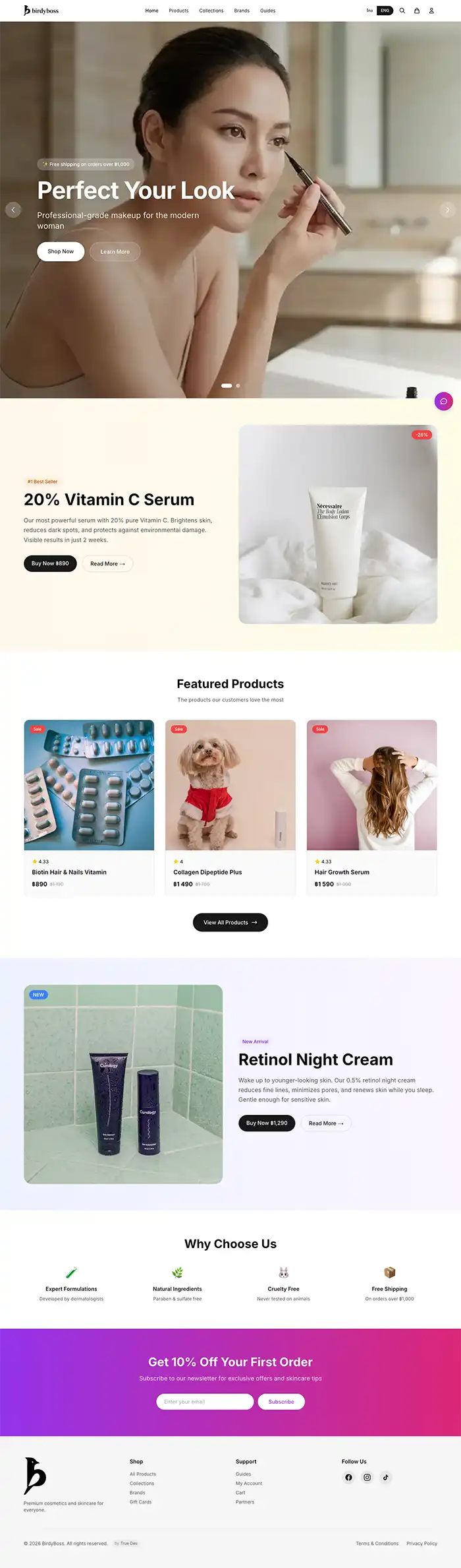 Online Store Templates